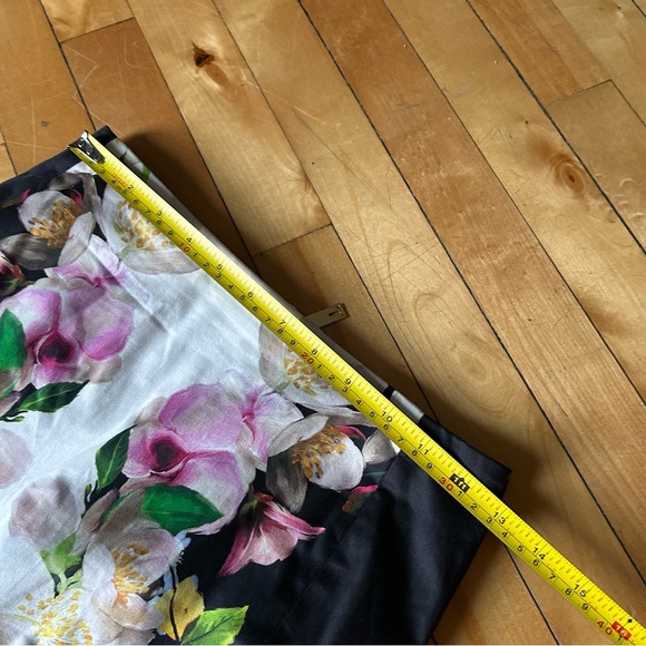 Ted Baker Sz 4 Dayian Forget Me Not Floral Feminine Pencil Skirt - Picture 11 of 13